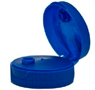 TAPA 38 MM FLIP TOP AZUL C/LINER